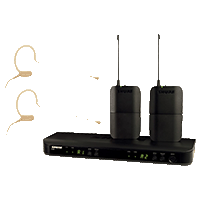 CONJUNTO INALAMBRICO DOBLE SHURE BLX188E/MX53