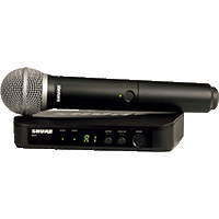 CONJUNTO INALAMBRICO SHURE BLX24E/PG58