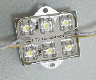 MÓDULO LED AZUL ASP IP65 6 LED'S 12V
